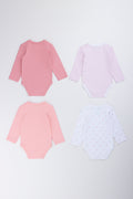 4 Pack Long Sleeve Printed Bodyvest (2)