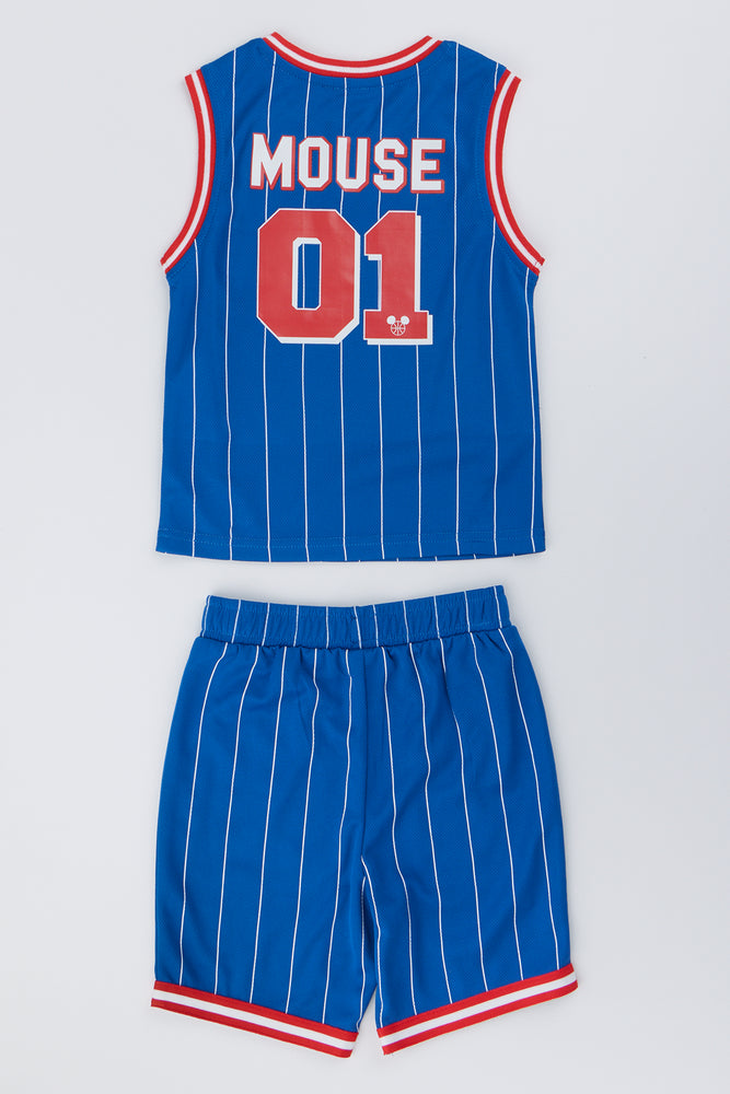 Mickey Mouse Basketball Shorts Set (2)