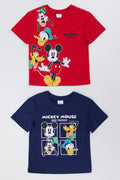2 Pack Mickey Mouse T-Shirts