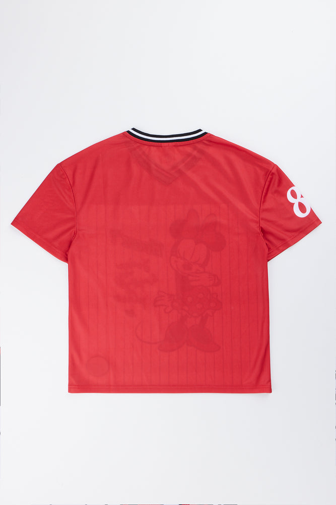Minnie Mouse Striped Sports T-Shirt (2)