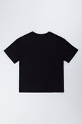 Aaliyah Graphic Oversized Black T-Shirt (2)