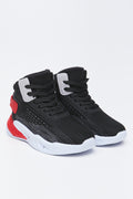Black Light Up High Top Sneakers