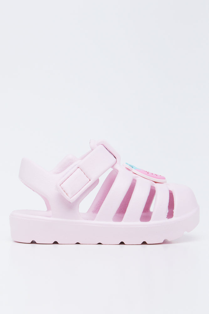 Pink Strawberry Fisherman Sandals (1)