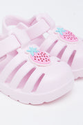 Pink Strawberry Fisherman Sandals (2)