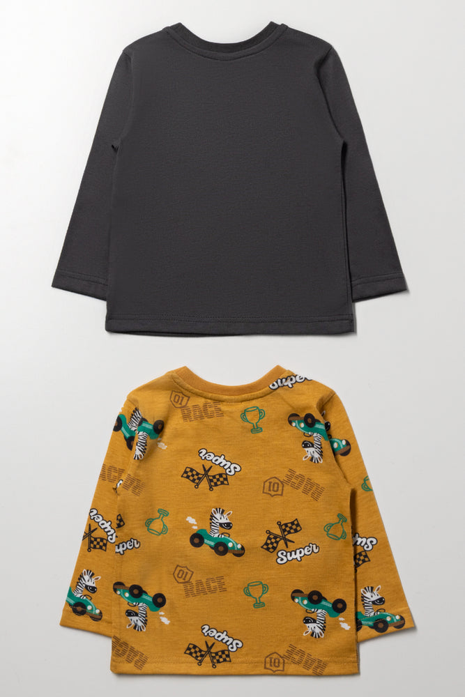 2 Pack Long Sleeve Racing T-Shirts (2)