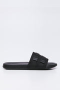 Black Versatile Sporty Fashion Slides (1)