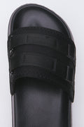 Black Versatile Sporty Fashion Slides (4)