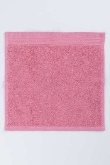 Pink Cotton Face Cloth