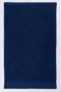 Navy Plain Guest Towel