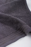 Dark Grey Plain Guest Towel (1)