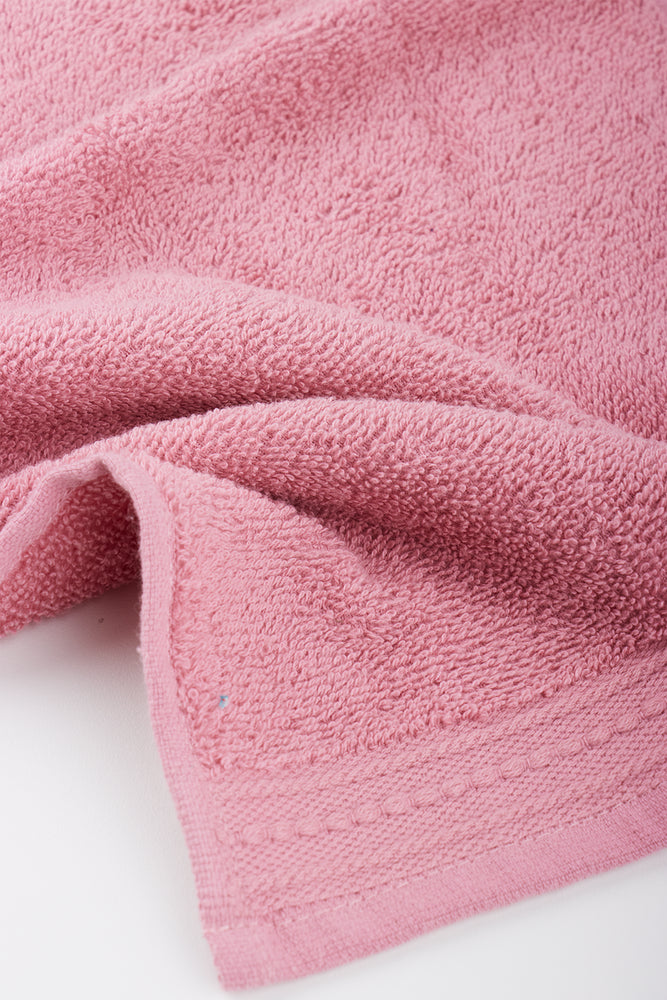Pink Cotton Guest Towel (1)