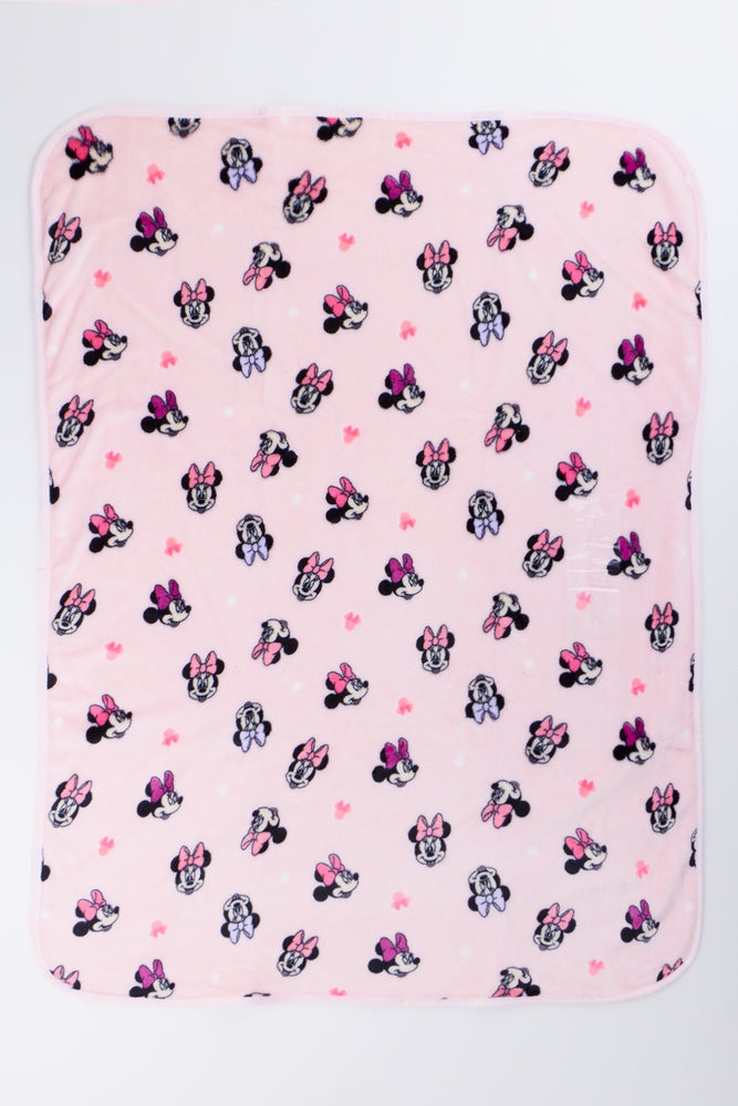 Minnie Mouse Pink Blanket (2)