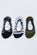 3 Pack Dino Print Secret Socks