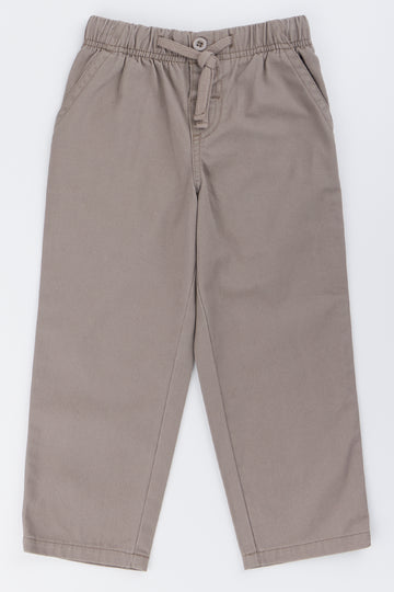 Stone Pull On Chino Pants