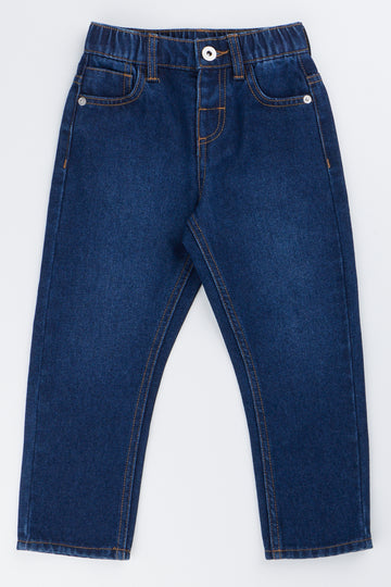 Indigo Loose Fit Jeans