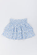 Blue Ditsy Floral Skirt (2)