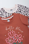 2 Pack Animal Print T-Shirt (1)