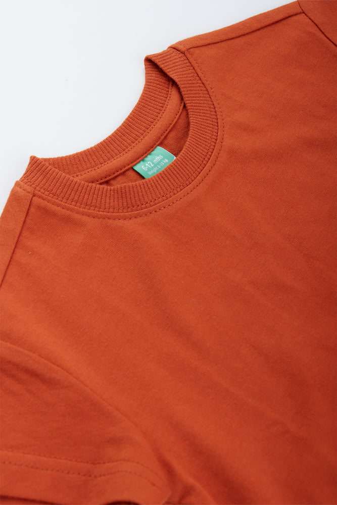Rust Short Sleeve T-Shirt (1)