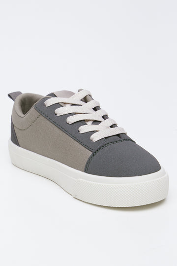 Fatigue Lace Up Canvas Plimsolls Shoes