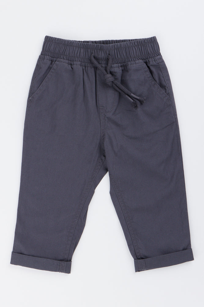 Charcoal Basic Casual Jogger
