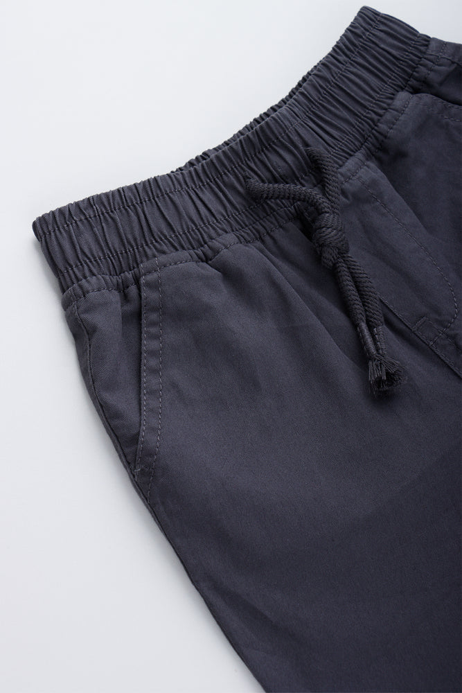 Charcoal Basic Casual Jogger (1)