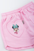 Pink Minnie Mouse Heart Shorts (1)