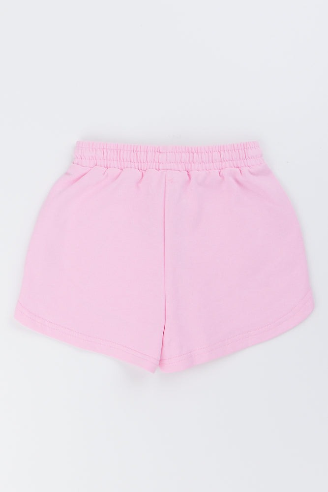 Pink Minnie Mouse Heart Shorts (2)