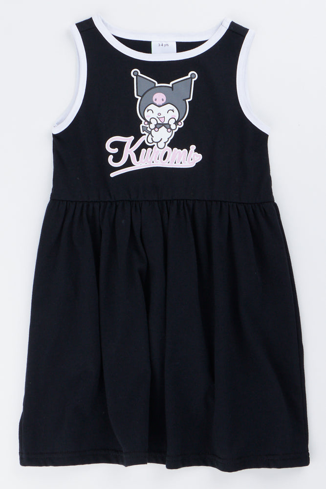 Kuromi Black Ringer Dress