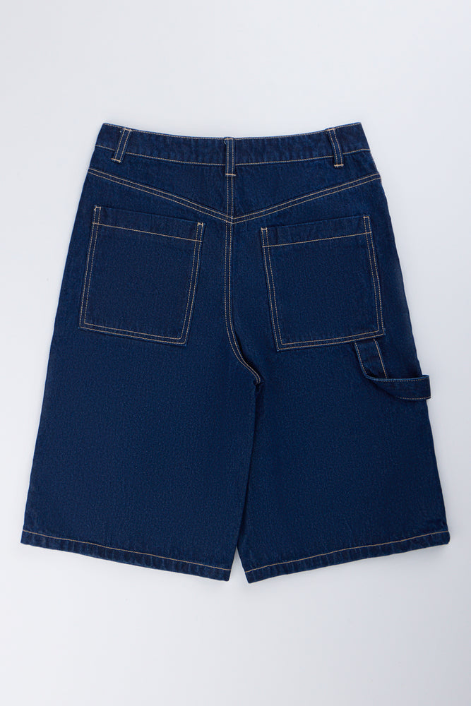 Indigo Heritage Denim Shorts (2)