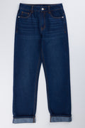 Indigo Straight Leg Jeans