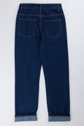 Indigo Straight Leg Jeans (2)