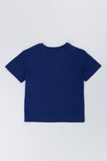 Navy Cricket Graphic T-Shirt (2)