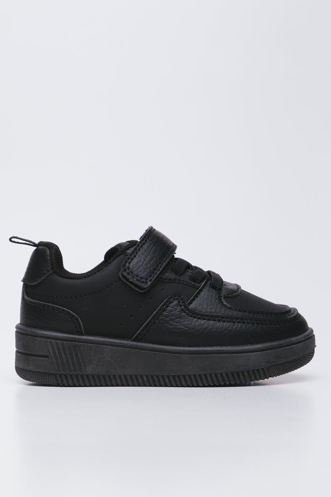 Black Court Sneakers (1)