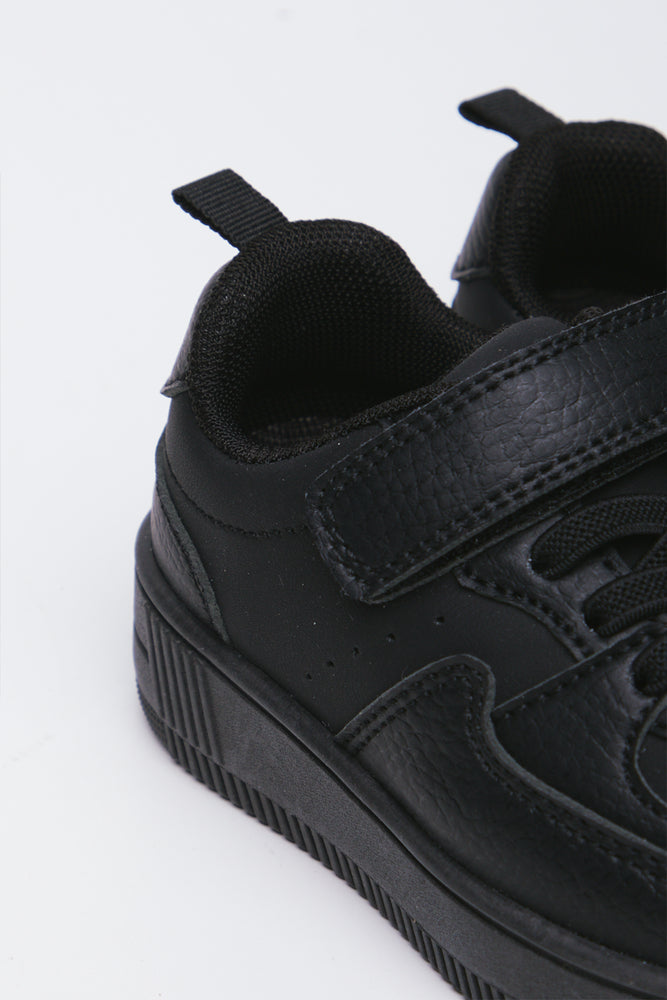 Black Court Sneakers (3)