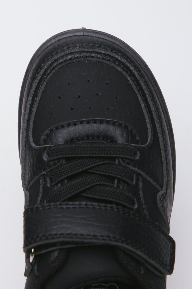Black Court Sneakers (4)