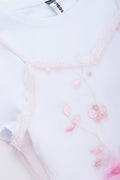 Floral Embroidered Layered Top (1)