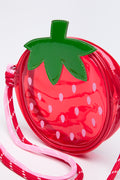Red Strawberry Shaped Shoulder Bag (2)