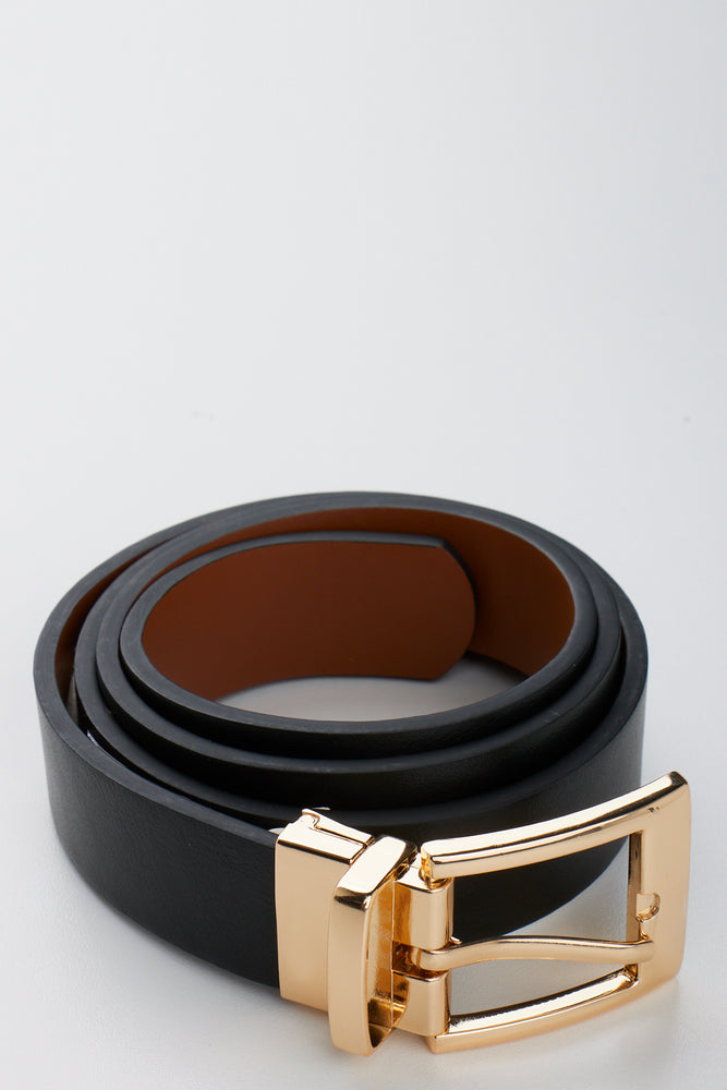 Black Versatile Reversible Belt