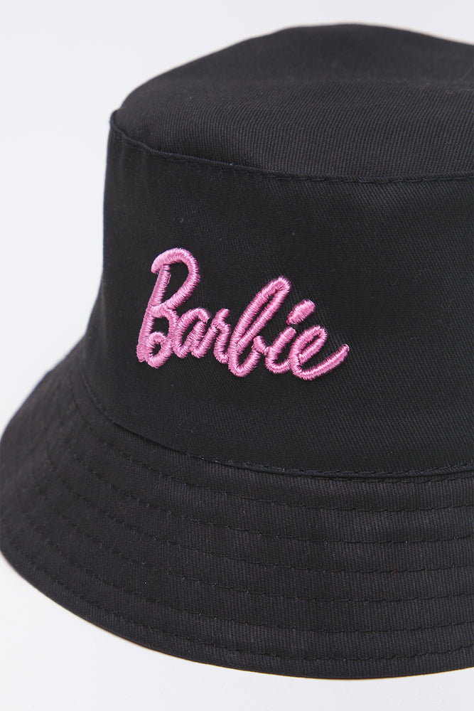 Black Barbie Bucket Hat & Sunglasses Set (1)