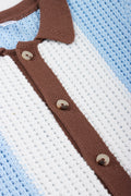 Blue Striped Knit Golfer (1)