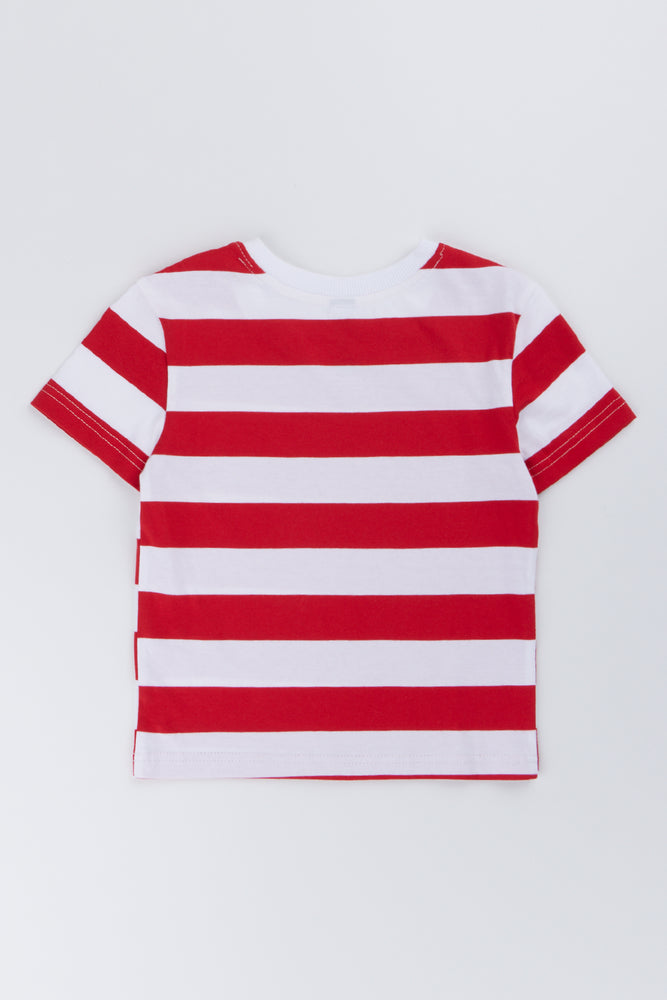 Red Striped T-Shirt (2)