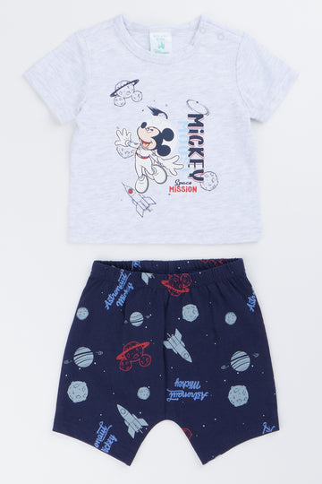 Mickey Mouse Space Mission Shorty Set