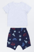 Mickey Mouse Space Mission Shorty Set (2)