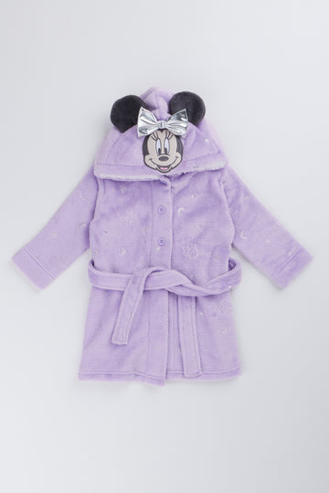 Lilac Minnie Mouse Plush Gown