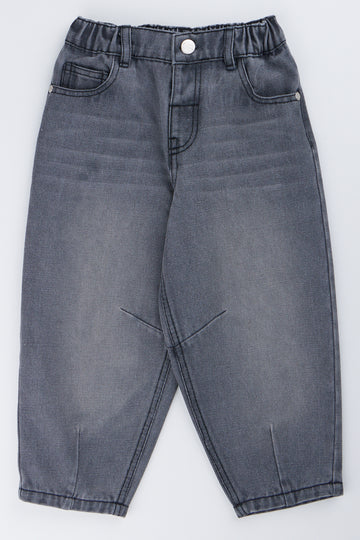 Charcoal Balloon Leg Jeans