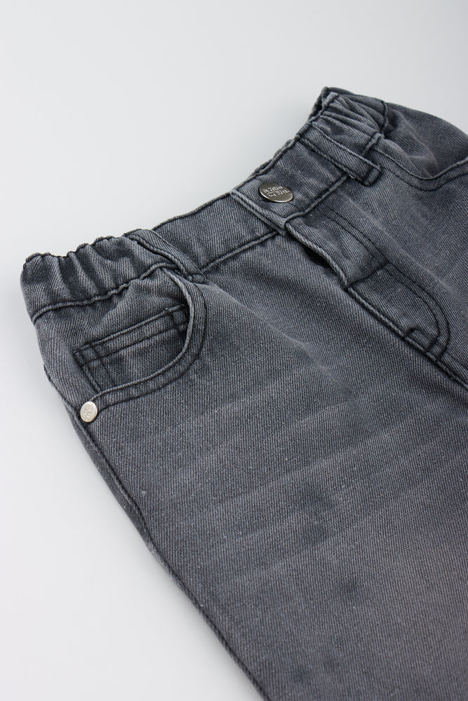 Charcoal Balloon Leg Jeans (1)
