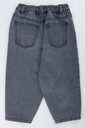 Charcoal Balloon Leg Jeans (2)