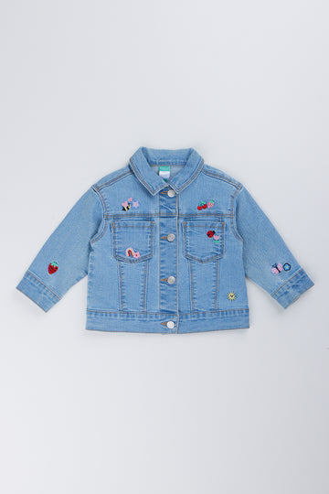 Embroidered Denim Jacket