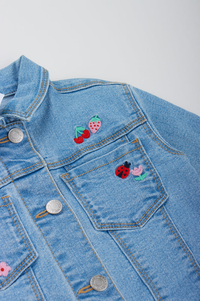 Embroidered Denim Jacket (1)