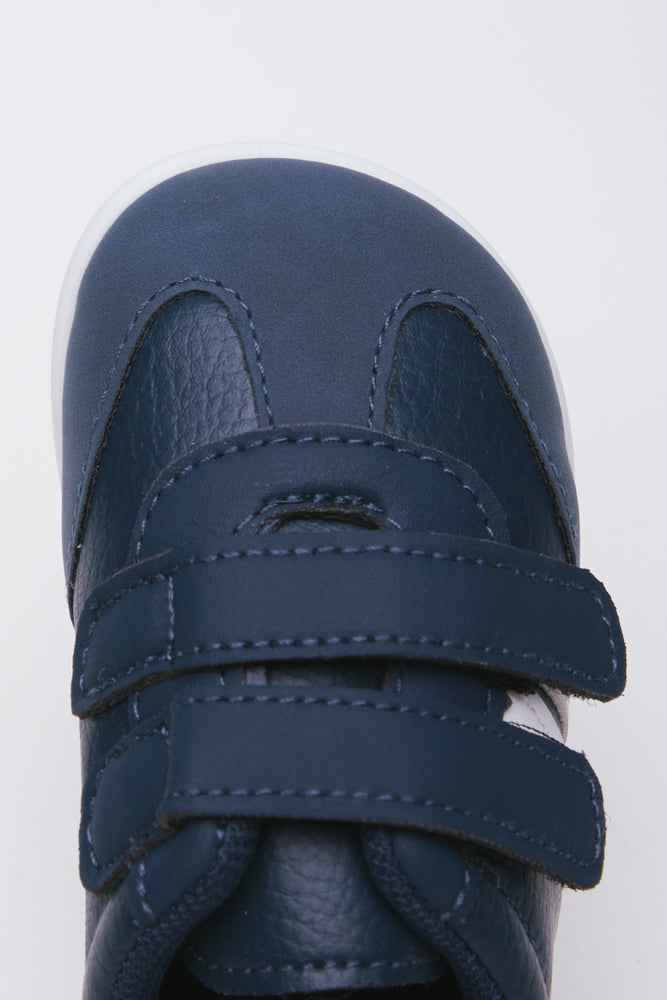 Navy Double Strap Sneakers (4)